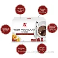 OEM Reishi Mushroom Ganoderma Black Instant Coffee 2 in 1